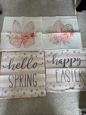 Amazon Pastel Easter & Spring Decorative Pillow Covers  16x16